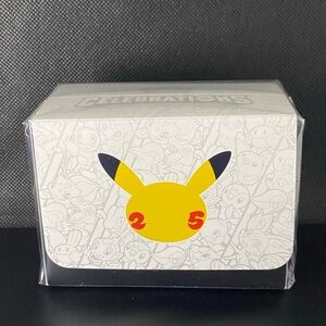 New Pokemon TCG 25th Anniversary Celebrations E21 Deck Box Sealed *Firm Price*